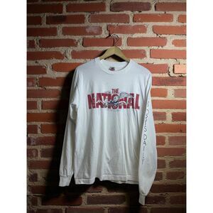 Vintage 1990s The National Sports Daily Long Sleeve Tee – Size XL – Made in USA